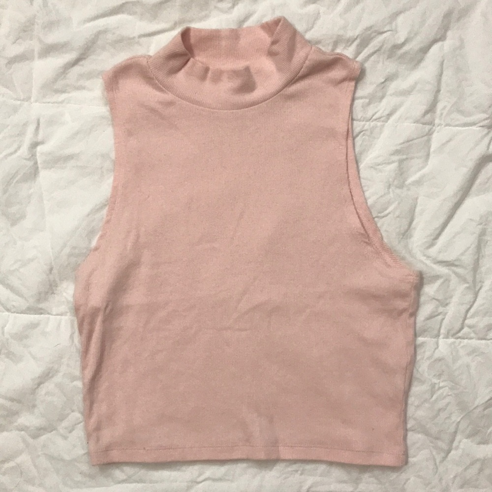 Pascun Basics Pink Mockneck